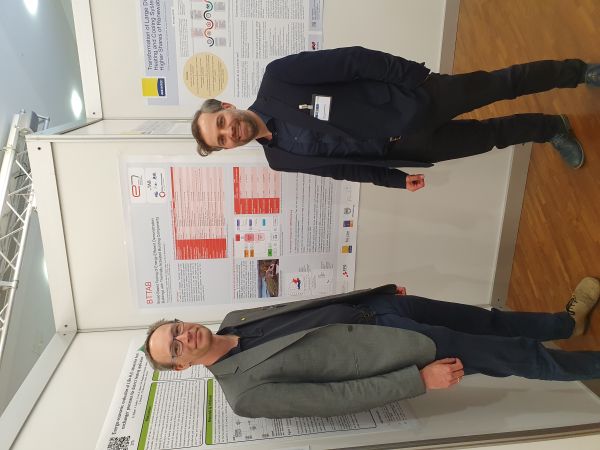 Paul Lampersberger (re) mit dem BTTAB-Projektleiter DI Walter Becke (li) 